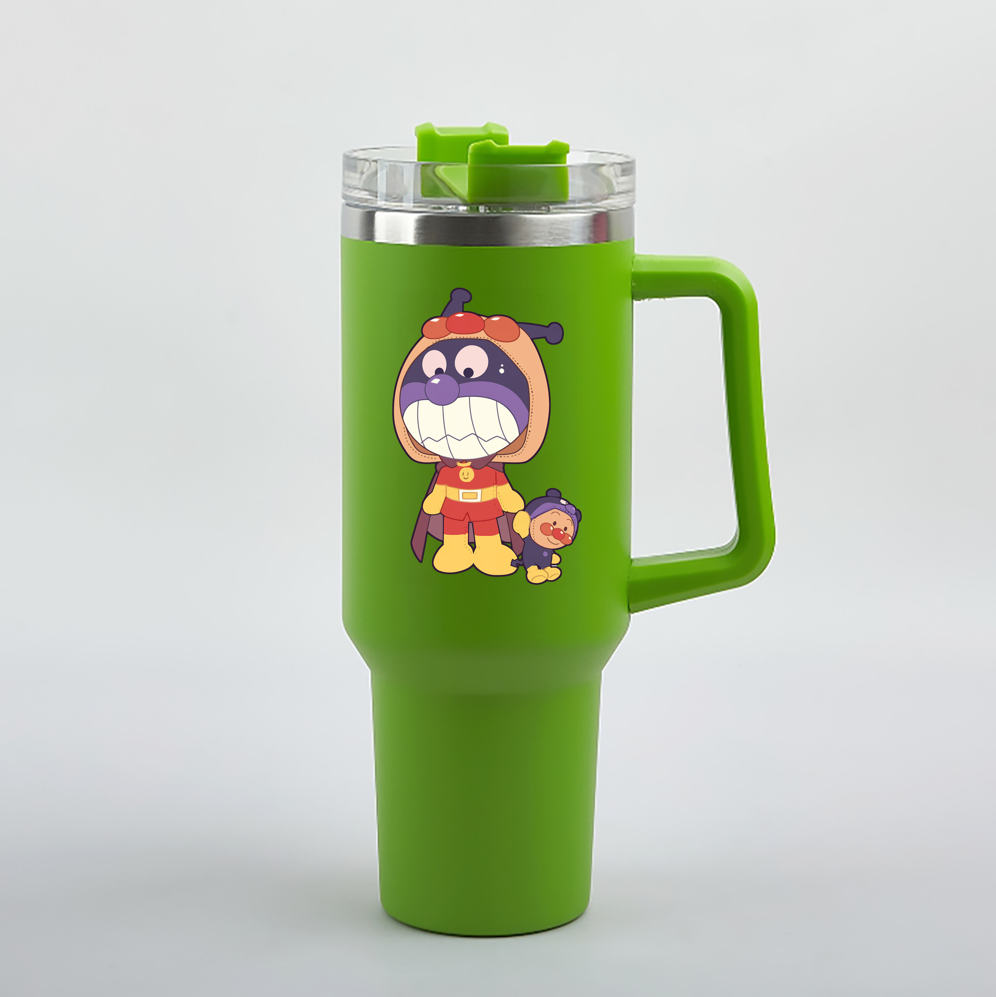 （画像用） アンパンマン Anpanman 1200mL車用タンブラー（カラープリント）